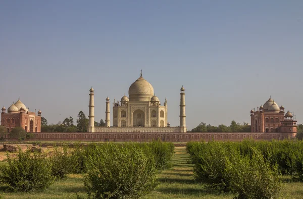 A vista Taj mahal — Fotografia de Stock