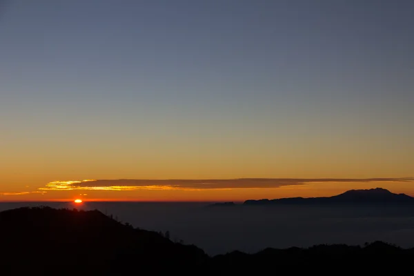 Sunrise in Bali view — Stock Photo, Image