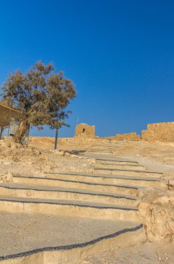 Masada fort İsrail