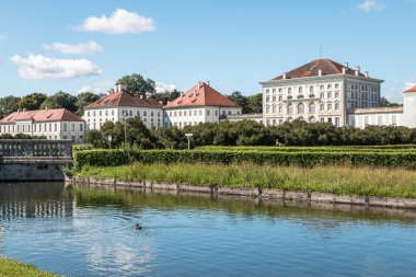 Münih şehir Nymphenburg Sarayı