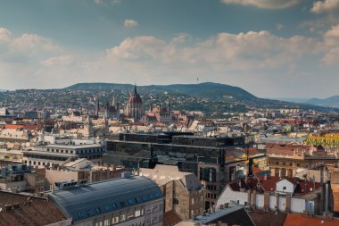 Budapeşte panoramik görünüm