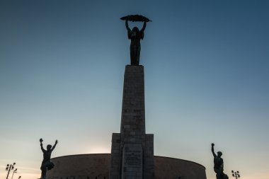 Budapeşte'de Özgürlük heykeli