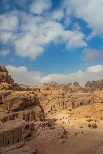 Ruínas de Petra na Jordânia — Fotografia de Stock