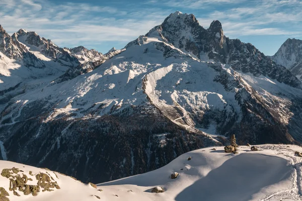 Le Alpi francesi montagne — Foto Stock