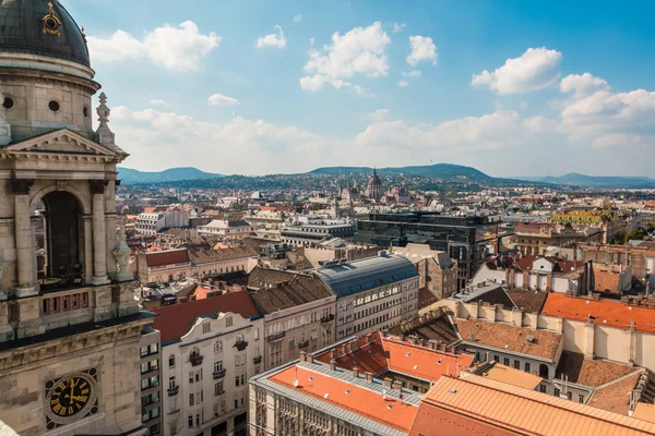 Fin utsikt över Budapest city — Stockfoto