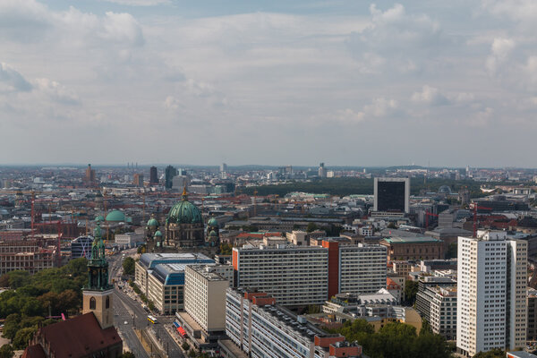 Nice city view of Berlin Germany