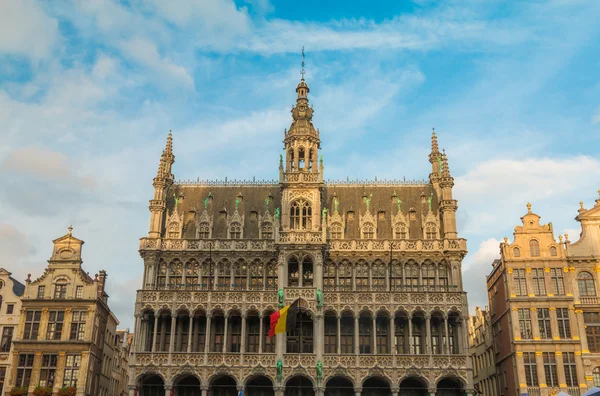 Gammal byggnad i Brussels Grand place — Stockfoto