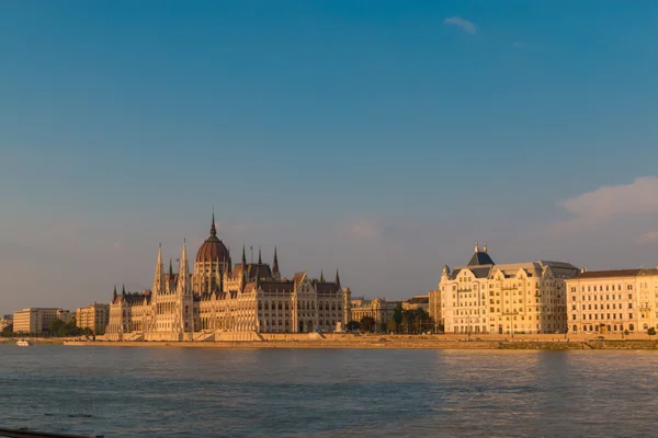 Панорамним видом на Будапешт — стокове фото