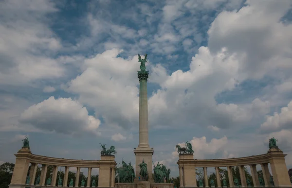 Πλατεία Ηρώων στη Βουδαπέστη — Φωτογραφία Αρχείου