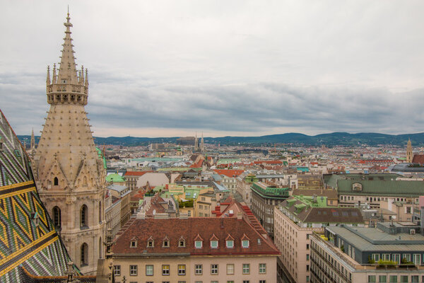Nice city view of Vienna