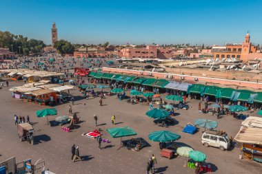 Jemaa el-Fnaa square in Marrakech