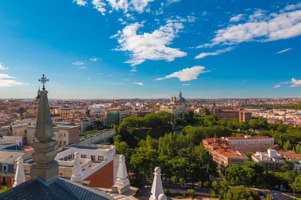 Hermosa vista de Madrid — Foto de Stock