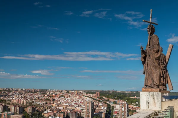 Madrid 'in panoramik görüntüsü — Stok fotoğraf