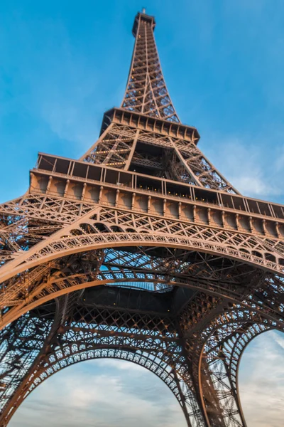 Blick auf den Eiffelturm — Stockfoto