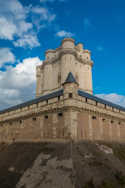 Nice view of Tower inside Vincennes castle near Paris — Stock Photo, Image