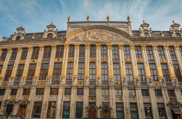 Stará budova v Grand Place Brusel — Stock fotografie