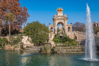 Barcelona'da Parc de la ciutadella