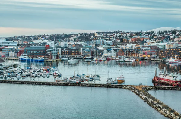 Bonita vista de Tromso — Foto de Stock