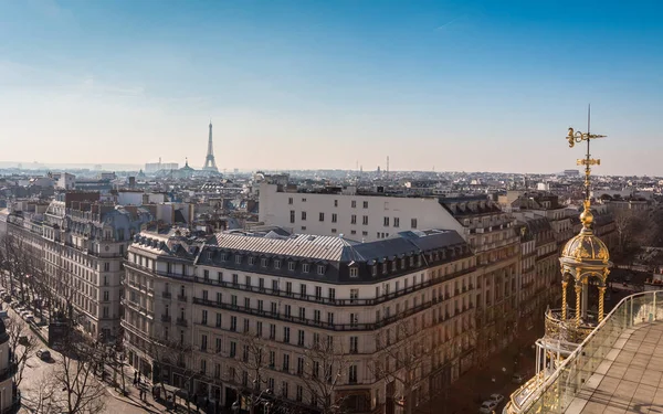 Skyline de la ciudad del Viejo París — Foto de Stock