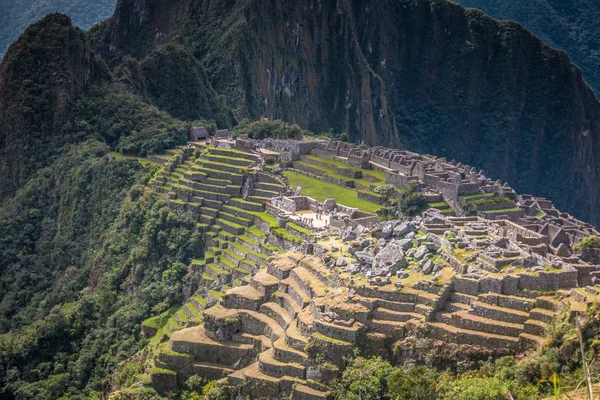 Vieilles ruines inca du Machu Picchu — Photo