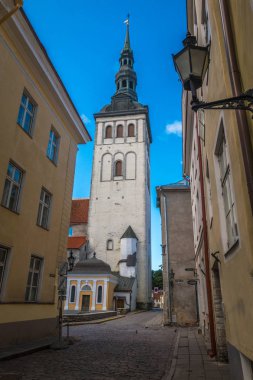 Kilise kulesi Tallinn Estonya