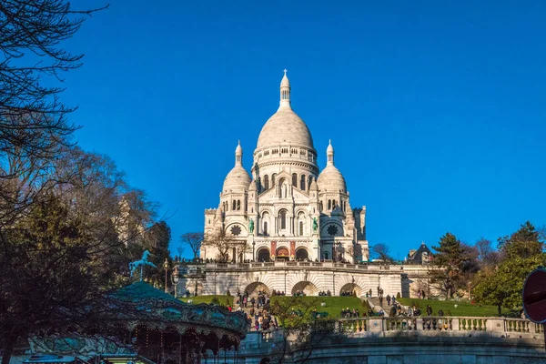 Sacre Coeur en París — Foto de Stock