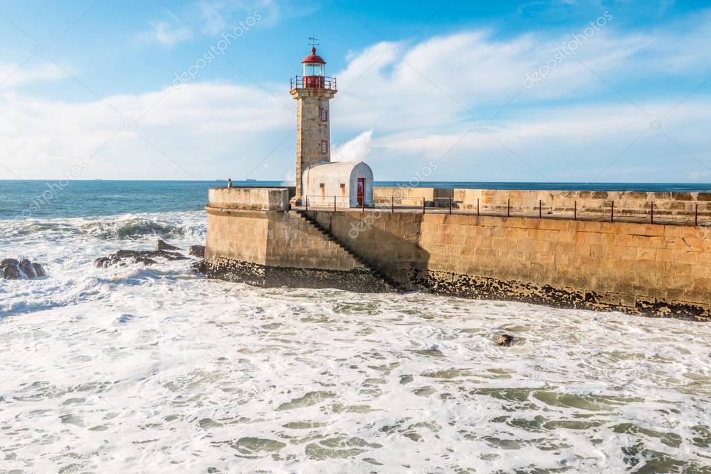 Lighthouse in Porto