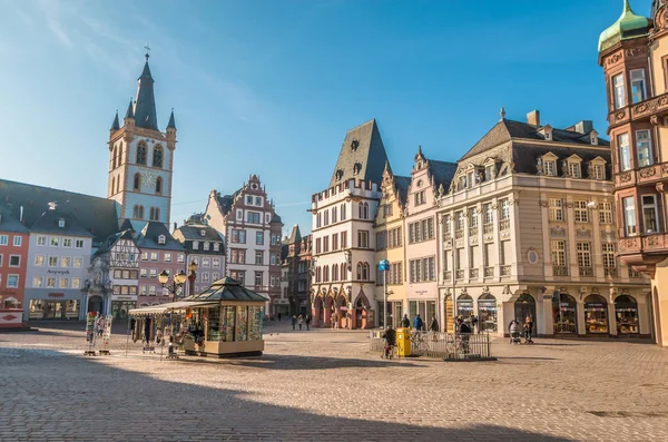 Praça da Cidade Velha em Trier — Fotografia de Stock