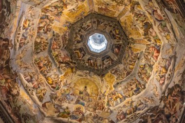 Kubbe içinde İtalya Floransa Katedrali