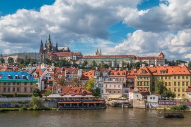 Çek Cumhuriyeti Prag Kalesi görünümünde