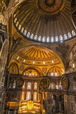 Istanbul'da Ayasofya içinde 