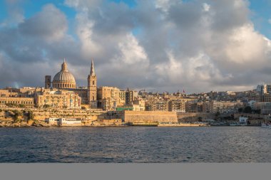 Malta Valletta görünümünü