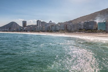 CopacabanaPlajı rio de janeiro görünümünü