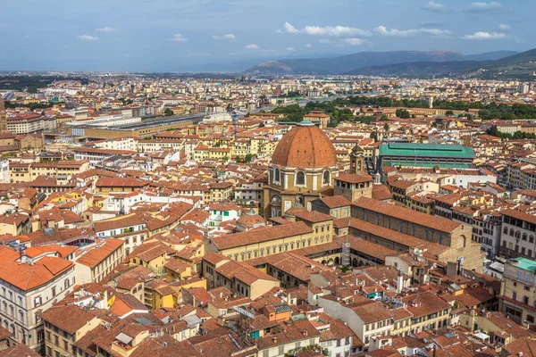 Вид Місто Флоренції Італії — стокове фото