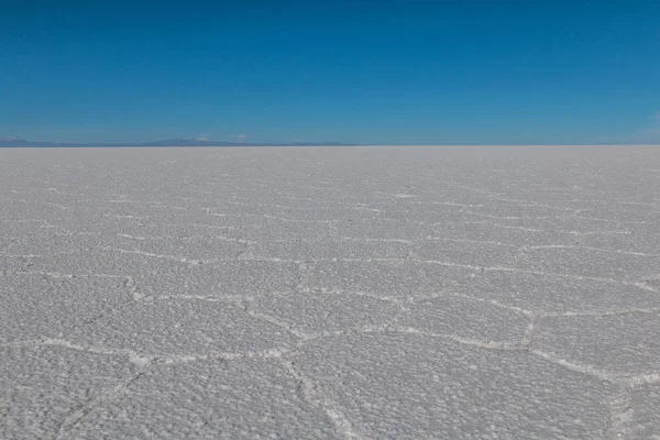 Плоские Озера Салар Уюни Боливии — стоковое фото