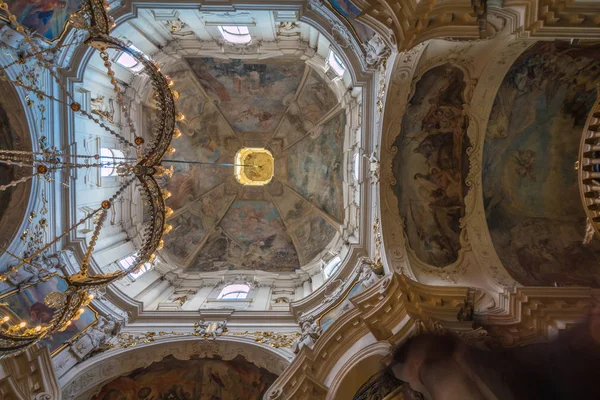 Der Kirche Des Heiligen Nikolaus Prag — Stockfoto