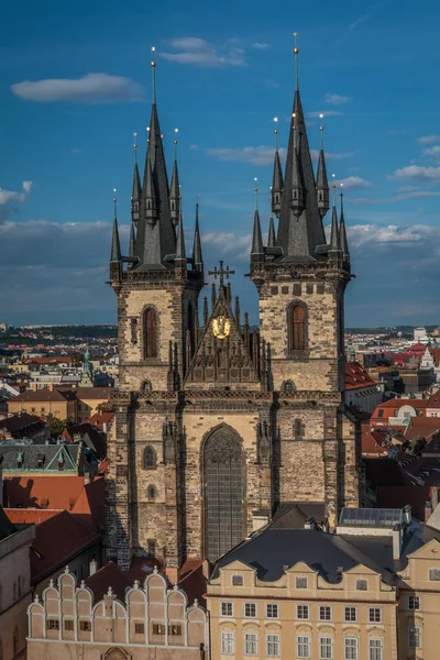 Tynkyrkan Prag — Stockfoto