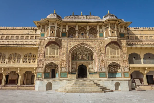 Palacio Dentro Del Fuerte Ámbar Jaipur India —  Fotos de Stock