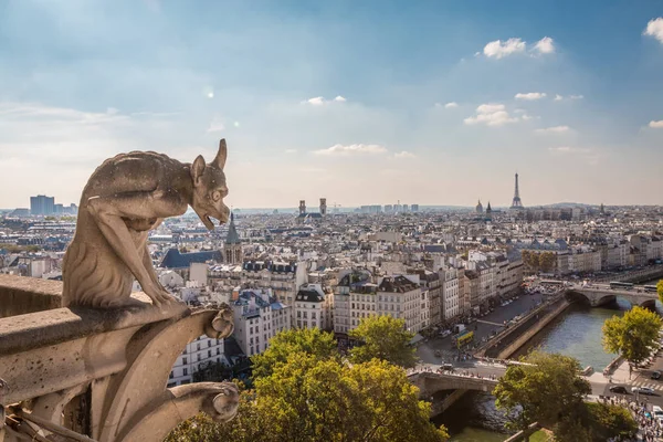 Panoramablick Auf Paris Frankreich Stockbild