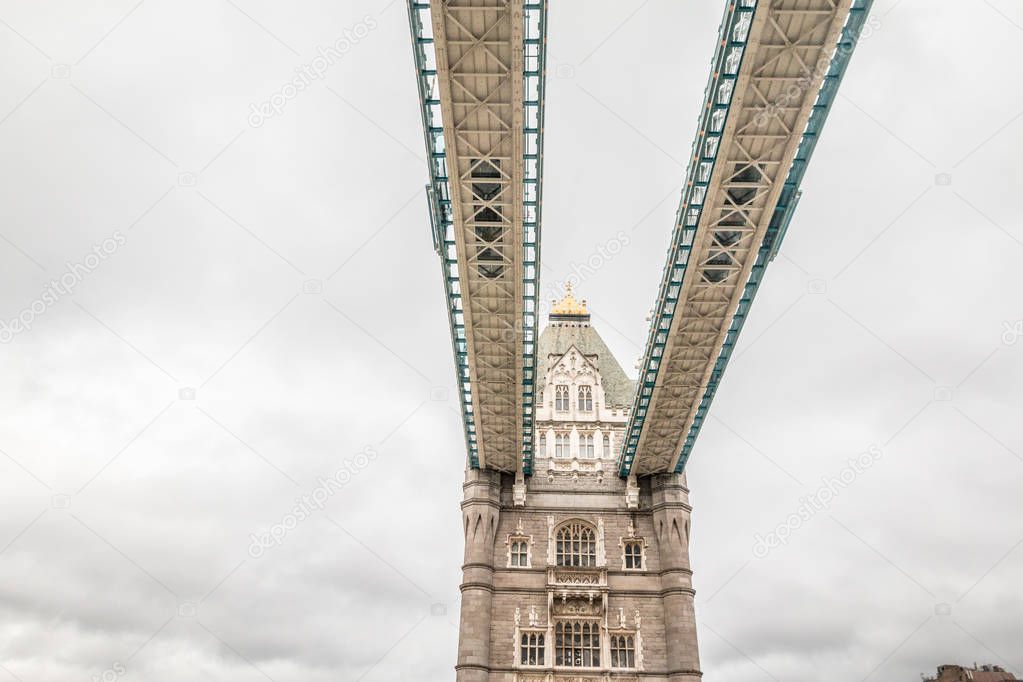 Nice view of the Tower Bridge of London