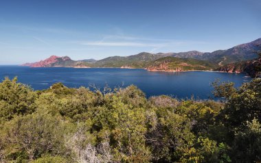 Corsica Calanques de Piana üzerinden Porto Körfezi