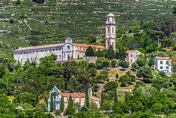 Saint-Dominique de Corbara Korsika Adası Manastırı — Stok fotoğraf