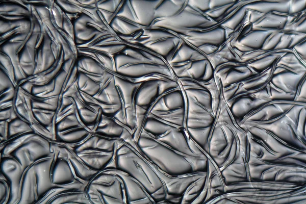 Волокна целлюлозы ацетата под микроскопом . — стоковое фото