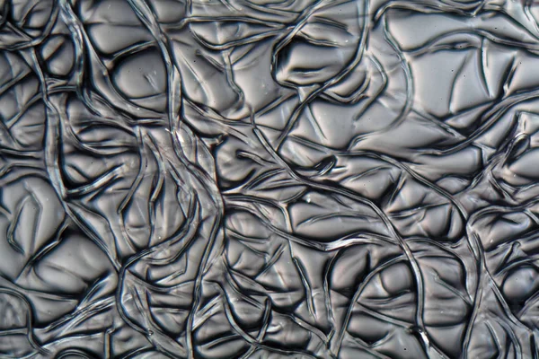 Fibers of Cellulose acetate under the microscope. — Stock Photo, Image