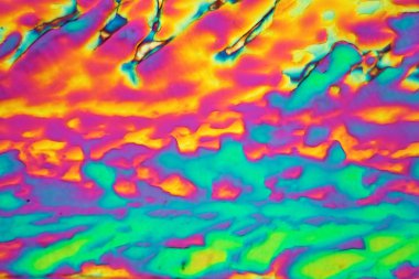 Xylitol kristalleri mikroskop altında