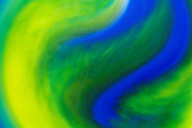 Karışık sarı ve mavi renkler