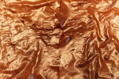 Bir pasta çikolata kapak