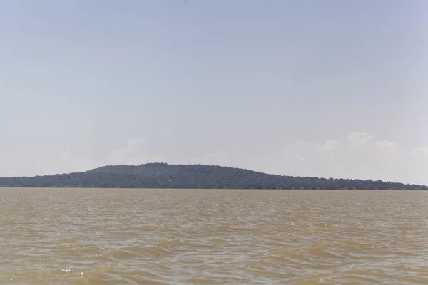 View on Lake Tana in Ethiopia. — 图库照片