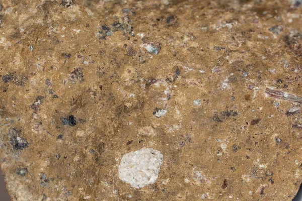 Macro foto de una superficie rocosa de carbonatita, de Namibia . — Foto de Stock