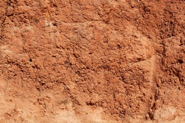 Afrika 'daki ikinci bir toprağın yüzeyi. 